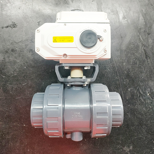 电动塑料球阀精小型电动执行器