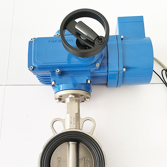 电动对夹蝶阀精小型智能型电动执行器