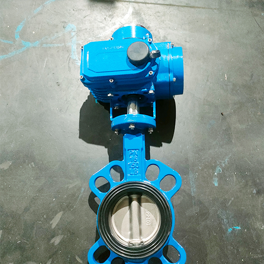 电动对夹蝶阀精小型电动执行器